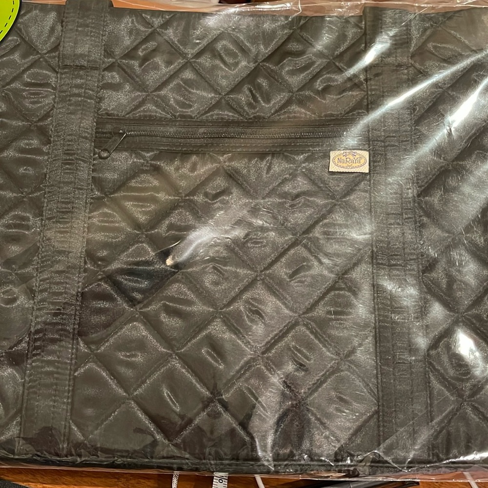 Naraya black tote bag